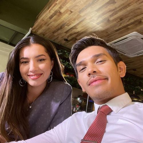 aedy ashraf & amelia henderson enggan komen percintaan mereka