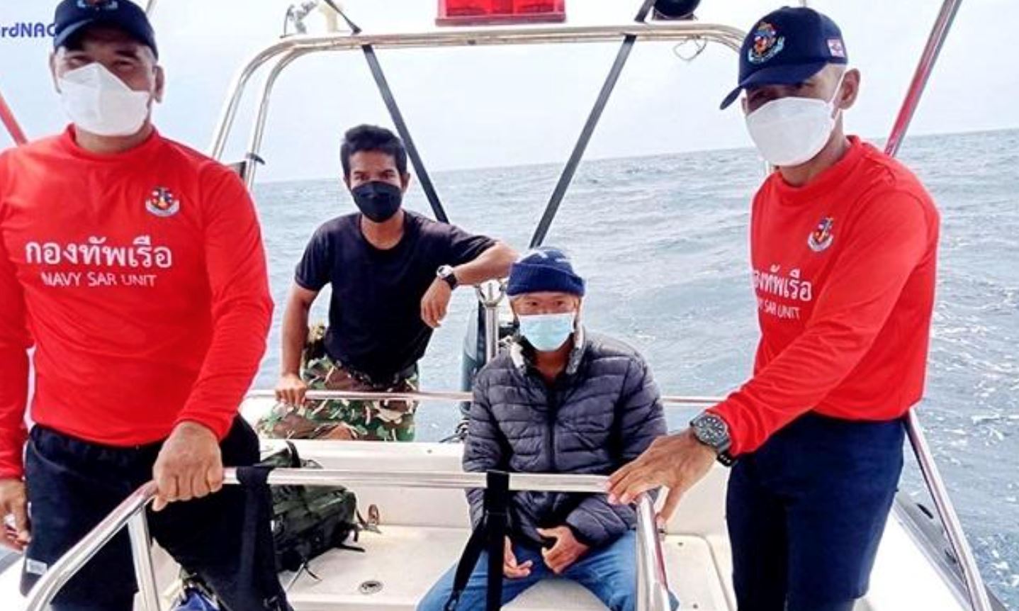 vietnamese man tries to row from thailand to india because he misses his wife