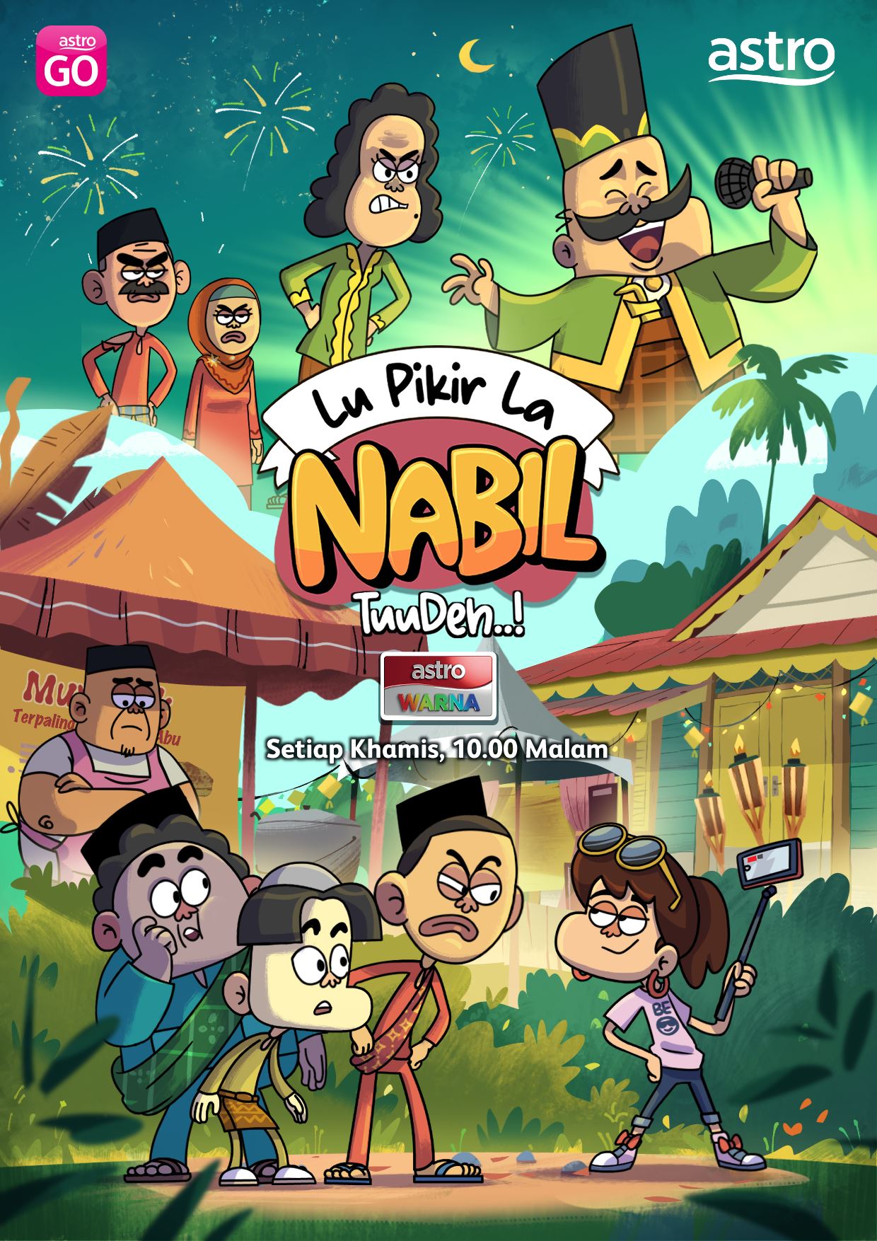 bergelak tawa tapi padat dengan pengajaran, siri animasi nabil ahmad kini masuk musim 2 