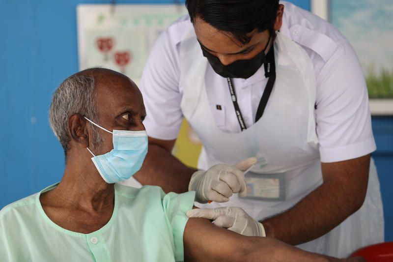 health minister urges high-risk senior citizens to take double booster shot before aidilfitri