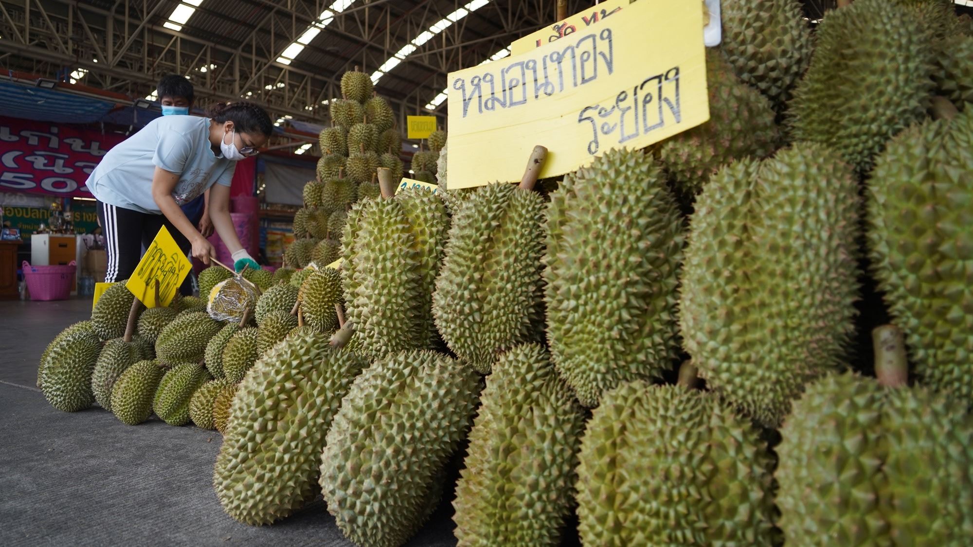 bungkusan buah durian dari thailand dicemari covid-19