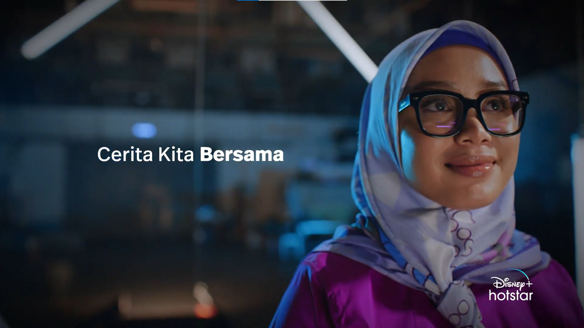disney+ hotstar presents cerita kita bersama this hari raya aidilfitri with local rapper, bunga!
