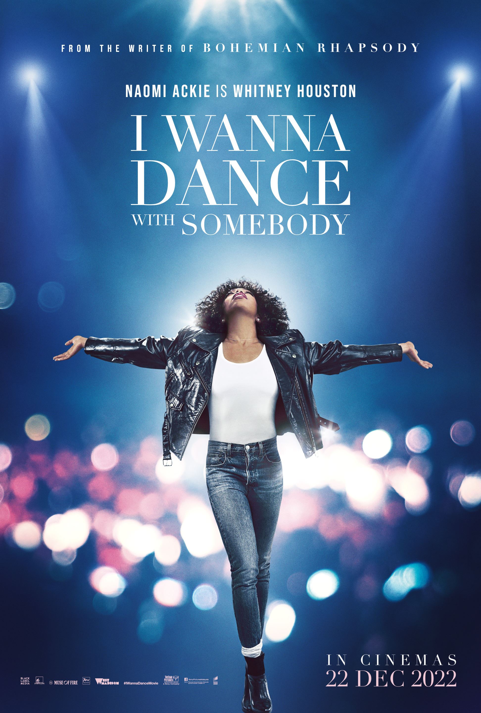 here's the first look at i wanna dance with somebody official poster!