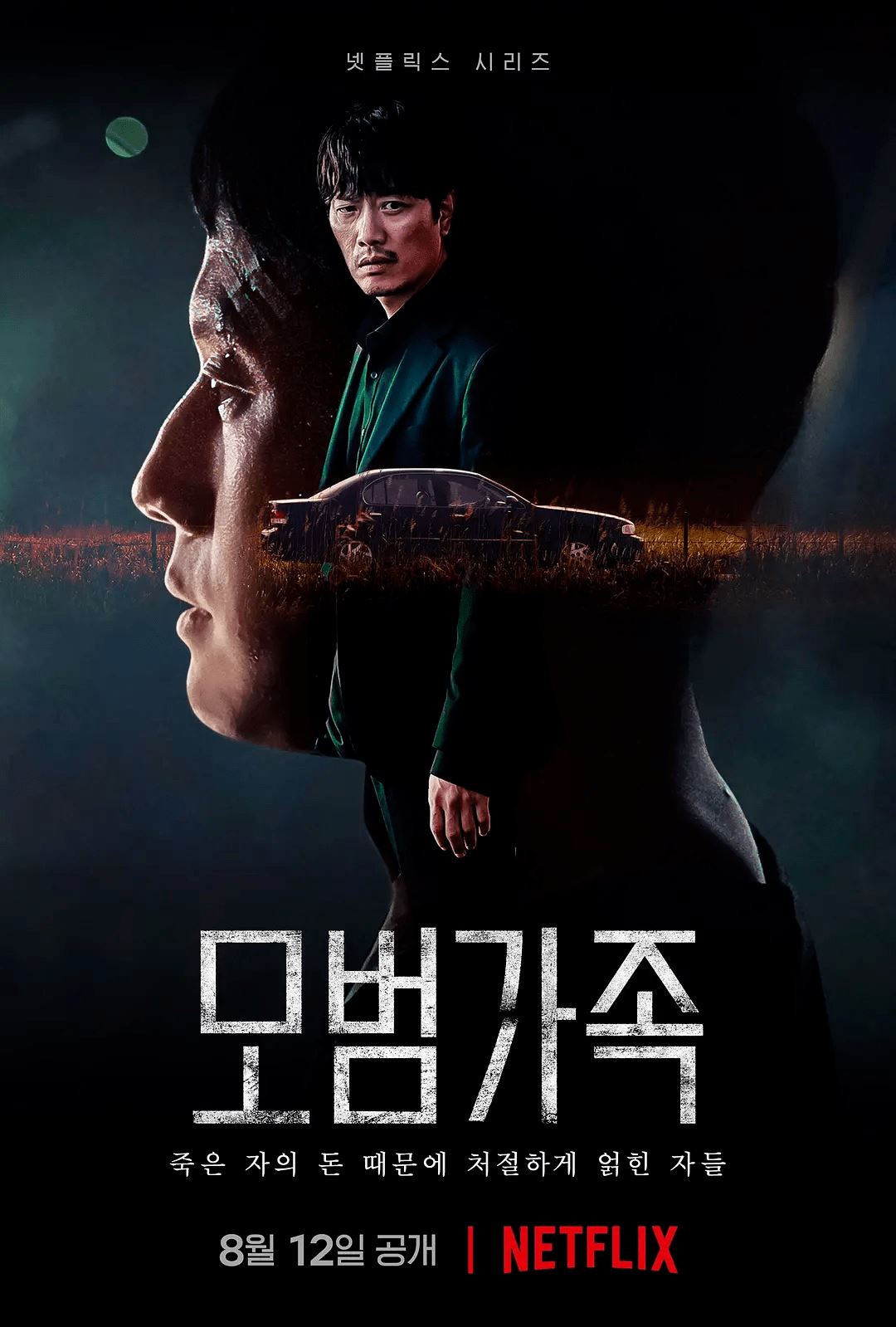 🎬netflix新悬疑韩剧《模范家族》8月12日上线❗️平凡一家人遇上毒品组织