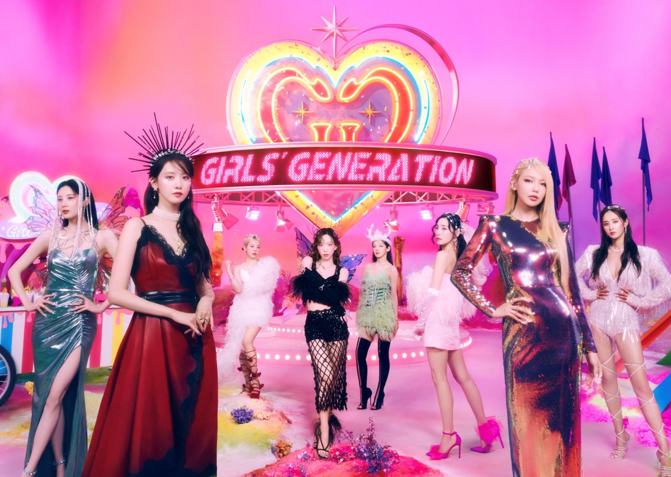 💖【影片】少女时代回归啦❗️新歌《forever 1》mv上架不到20分钟就破500千点击🔥