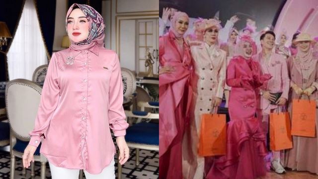 digelar crazy rich aceh, wanita indonesia ini hadiahkan beg hermes buat tetamu majlis hari jadinya