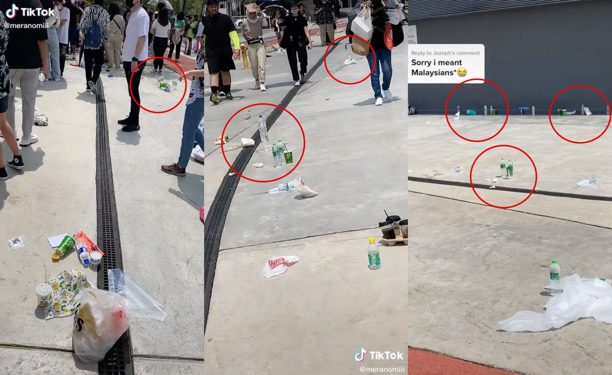 m’sian concert-goers slammed for leaving rubbish around stadium whilst waiting to enter billie eilish’s show