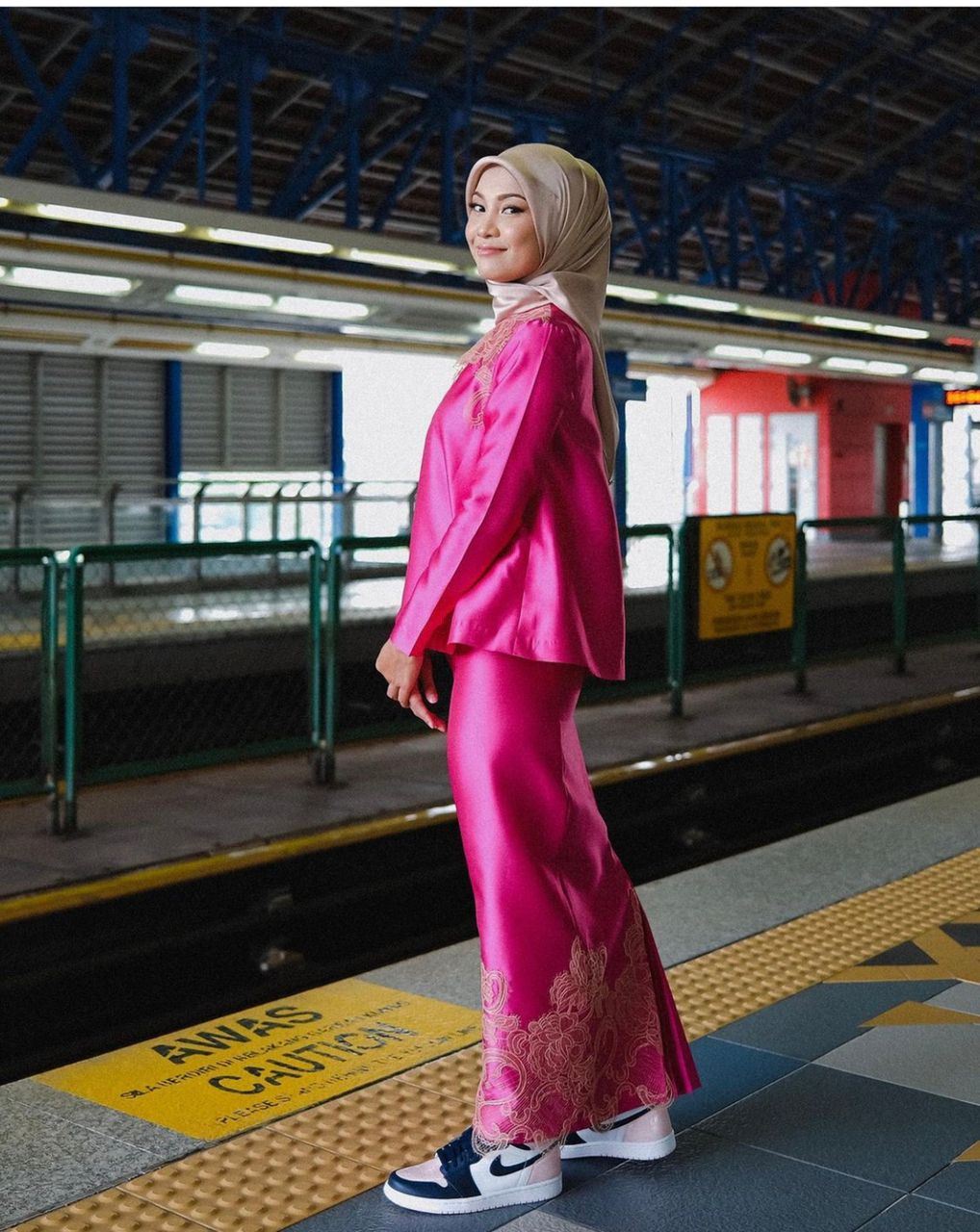 wedding of the year’ nabila razali tersipu malu