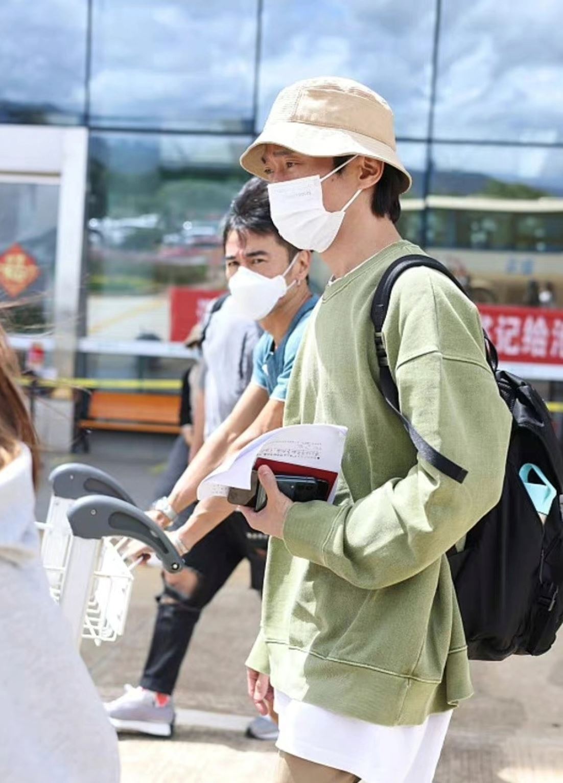 🌟何群和晓诗团聚啦❗️张栋樑和王心凌同框录制《星星的约定》