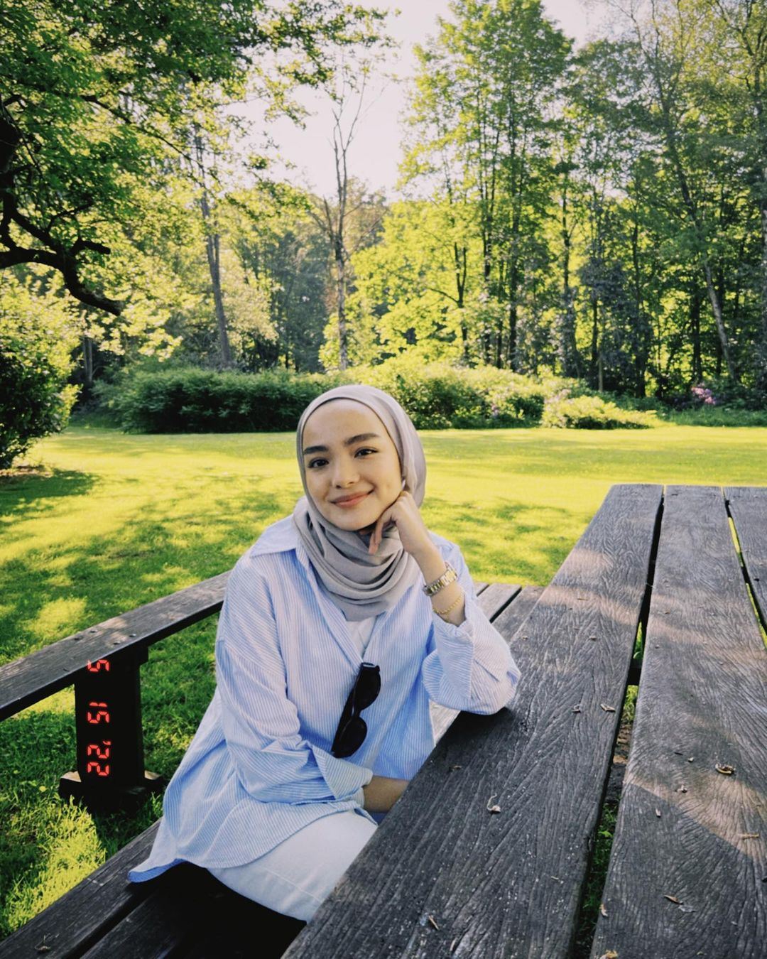 ‘‘mereka ejek dahi saya besar,’’ qasrina karim tak suka baca komen negatif