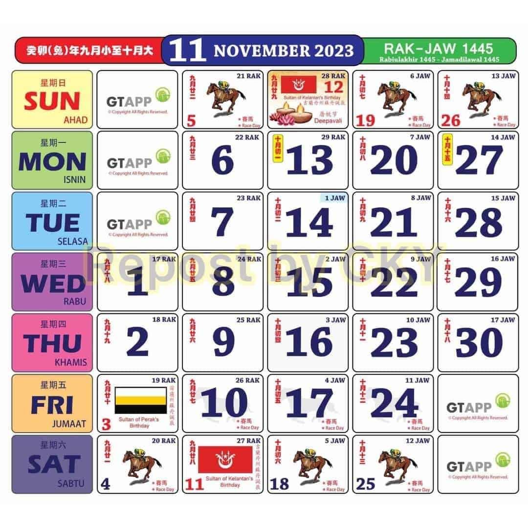 semak kalendar dan cuti umum malaysia tahun 2023 disini