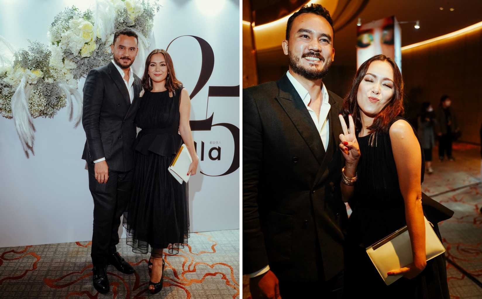 ruang komen penuh simbol hati, siapa lelaki sebelah siti saleha ini?