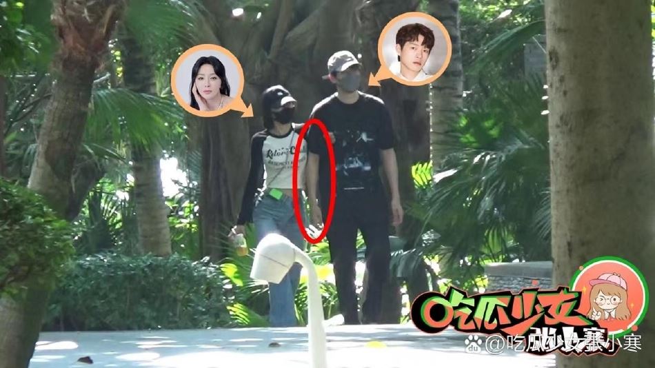 📸️秦岚和魏大勋被捕获同游❗️挽着手海边散步