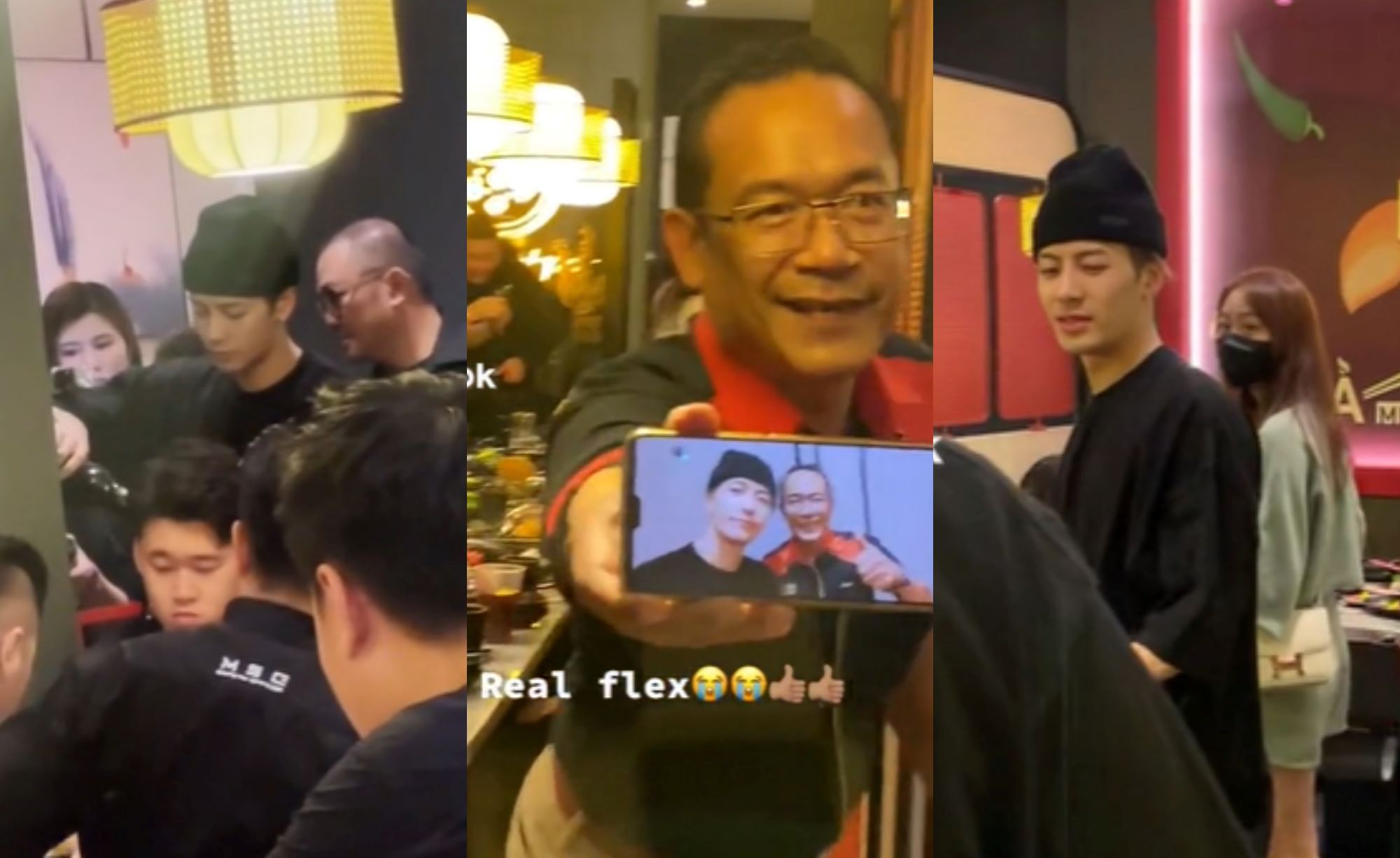 m’sians share their excitement meeting jackson wang while he was having dinner in kl