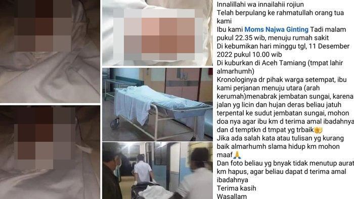 gara-gara enggan bayar hutang, wanita upload foto ‘jenazah’ dirinya sendiri