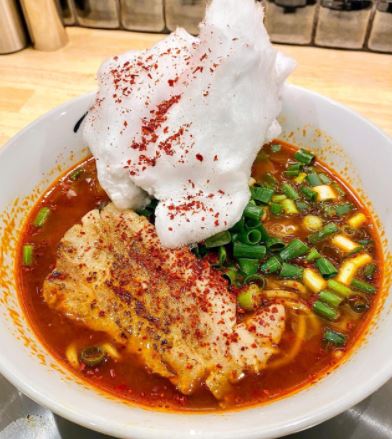 restoran ini perkenal menu baru, ramen celup aiskrim kon 