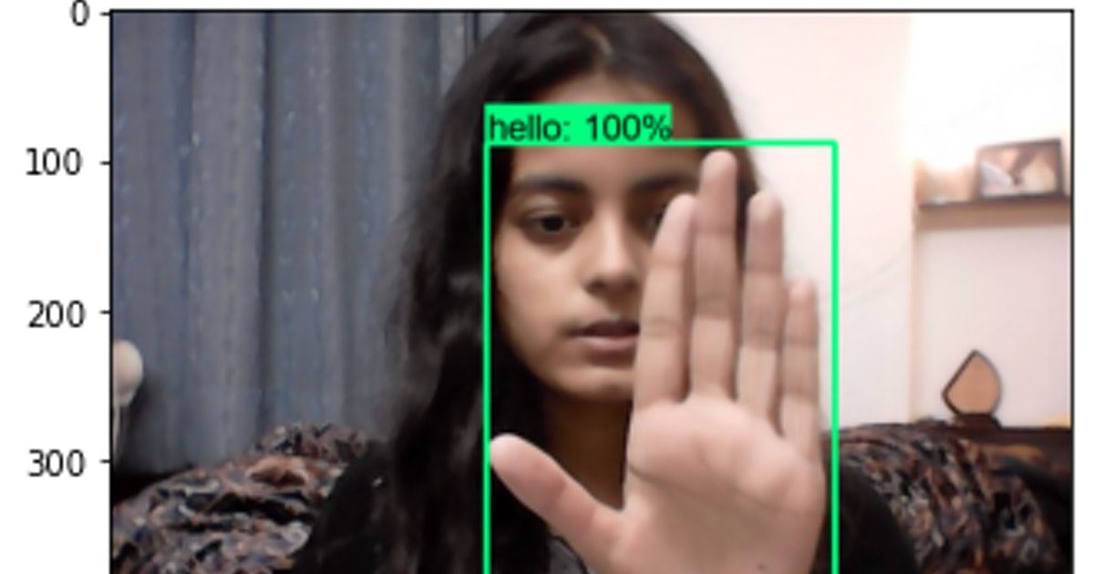 students builds ai model that can translate sign language to english instantly