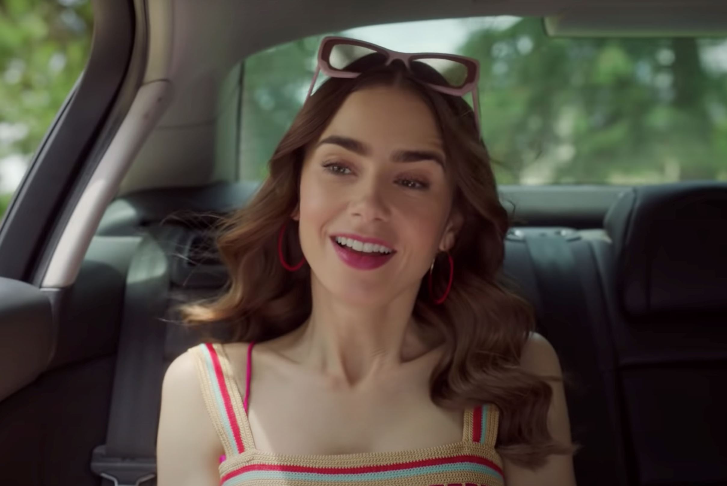 人设被讨厌❗️《emily in paris》广告被破坏❗️lily collins无奈苦笑