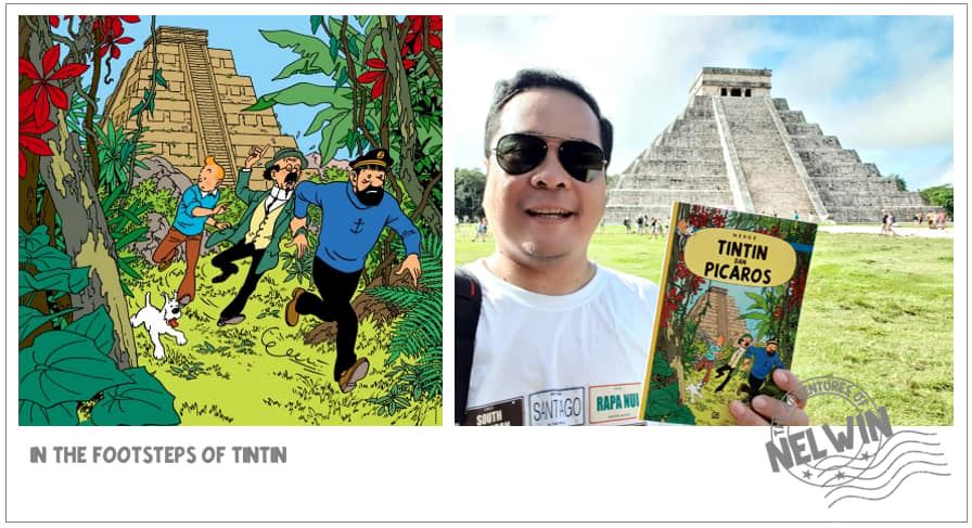 lelaki ini sanggup keliling dunia jejak lokasi dalam komik