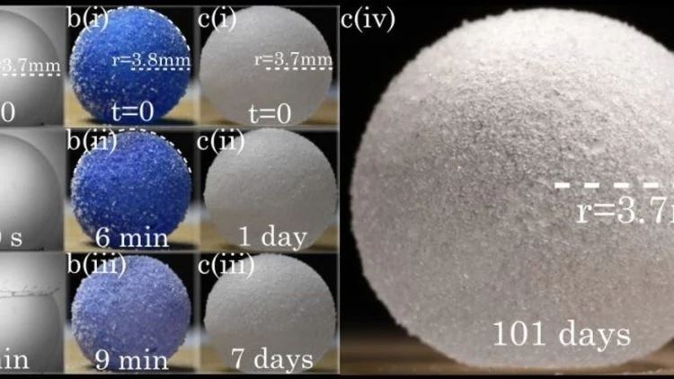 saintis cipta buih yang akan meletup lepas 465 hari