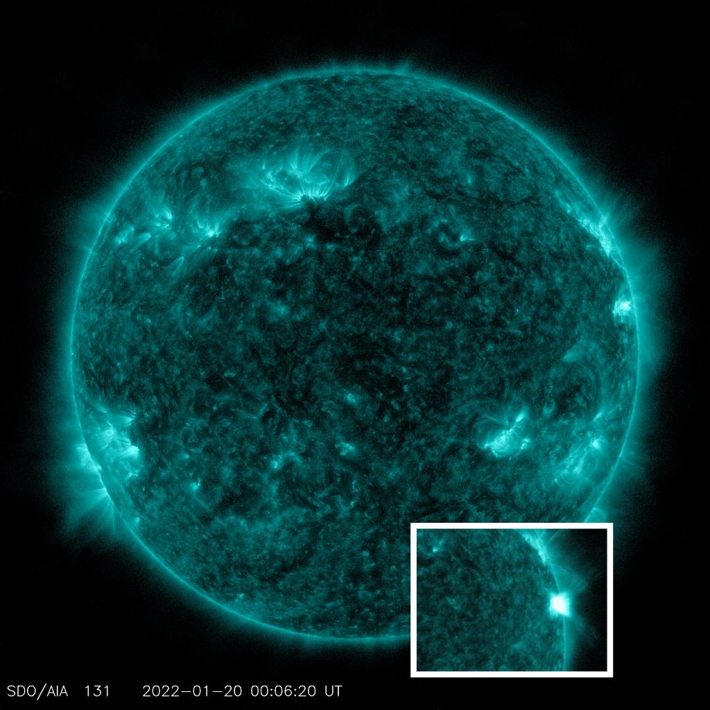 letusan solar berpotensi ganggu isyarat radio bumi telah dikesan nasa