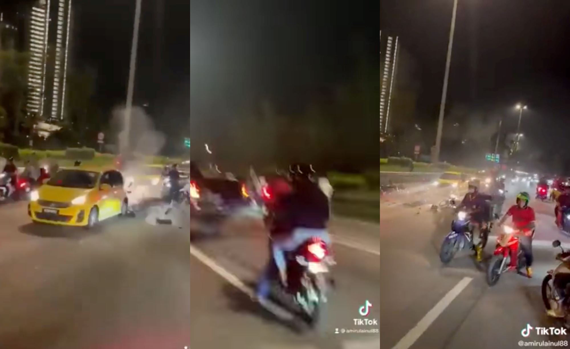 three motorcyclists dies in fatal accident due to “mat rempit” race