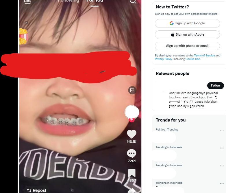 video anak kecil pakai pendakap gigi ini undang kecaman ramai