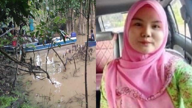 niat nak selamatkan ibu, wanita temui maut akibat disambar buaya ketika memancing
