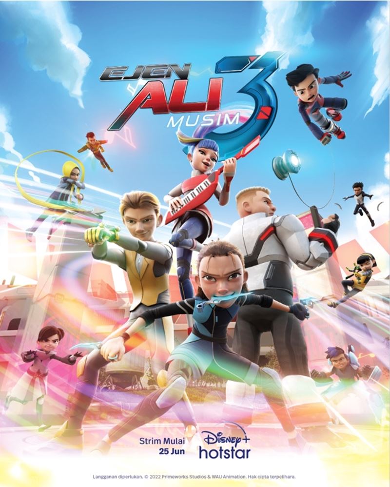 highly-anticipated local animated series ejen ali season 3 to premiere exclusively on disney+ hotstar