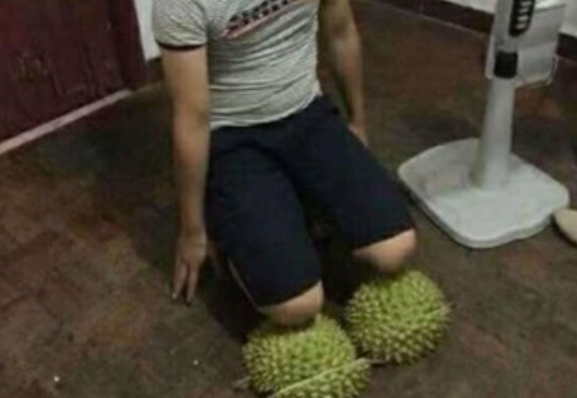 seller sells durian skin so wives can use to “punish their husbands”