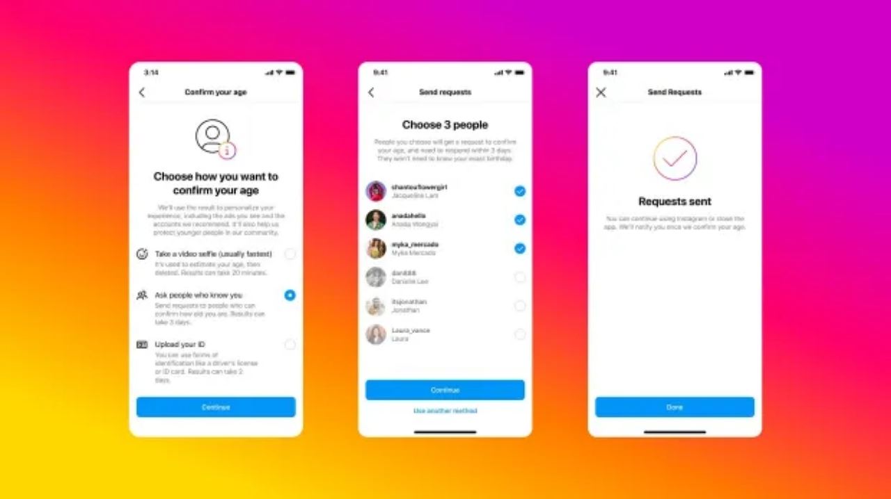 instagram akan sahkan umur pengguna muda dengan video selfie