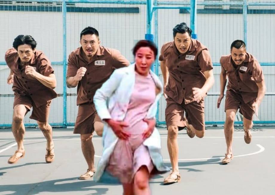 《家族荣耀》杨茜尧挺孕肚狂奔❗️网友创意p图😂变身尸杀列车、僵尸校园🧟‍♀️