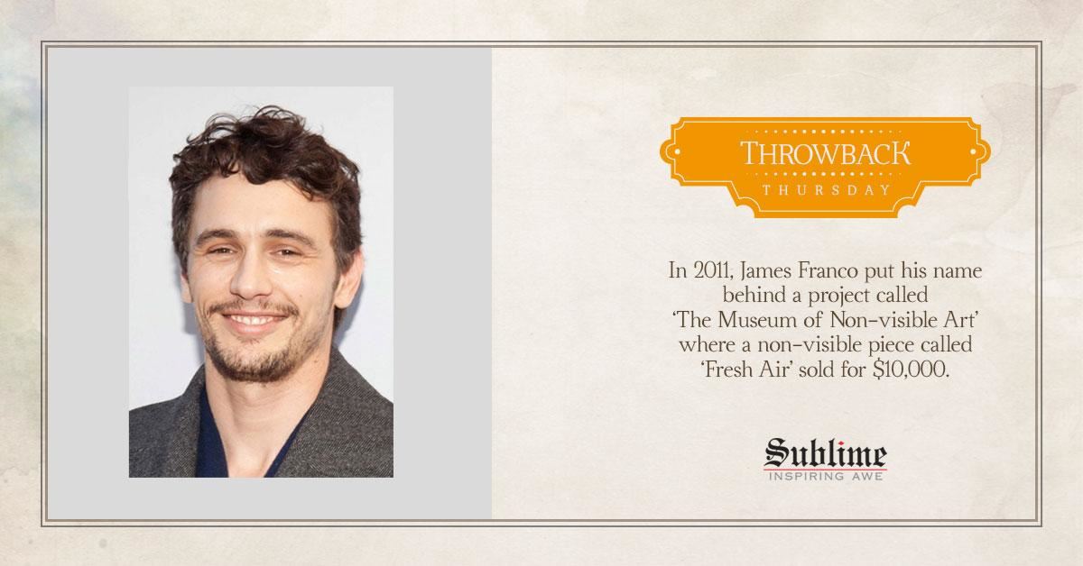 woman pays more than rm4,000 for invisible artwork by james franco called “fresh air”