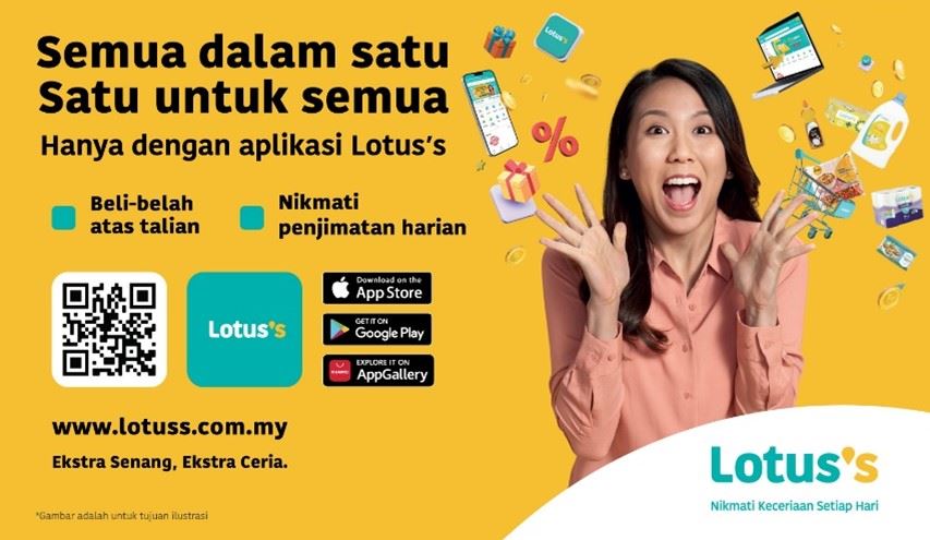 Aplikasi Lotus’s Baharu