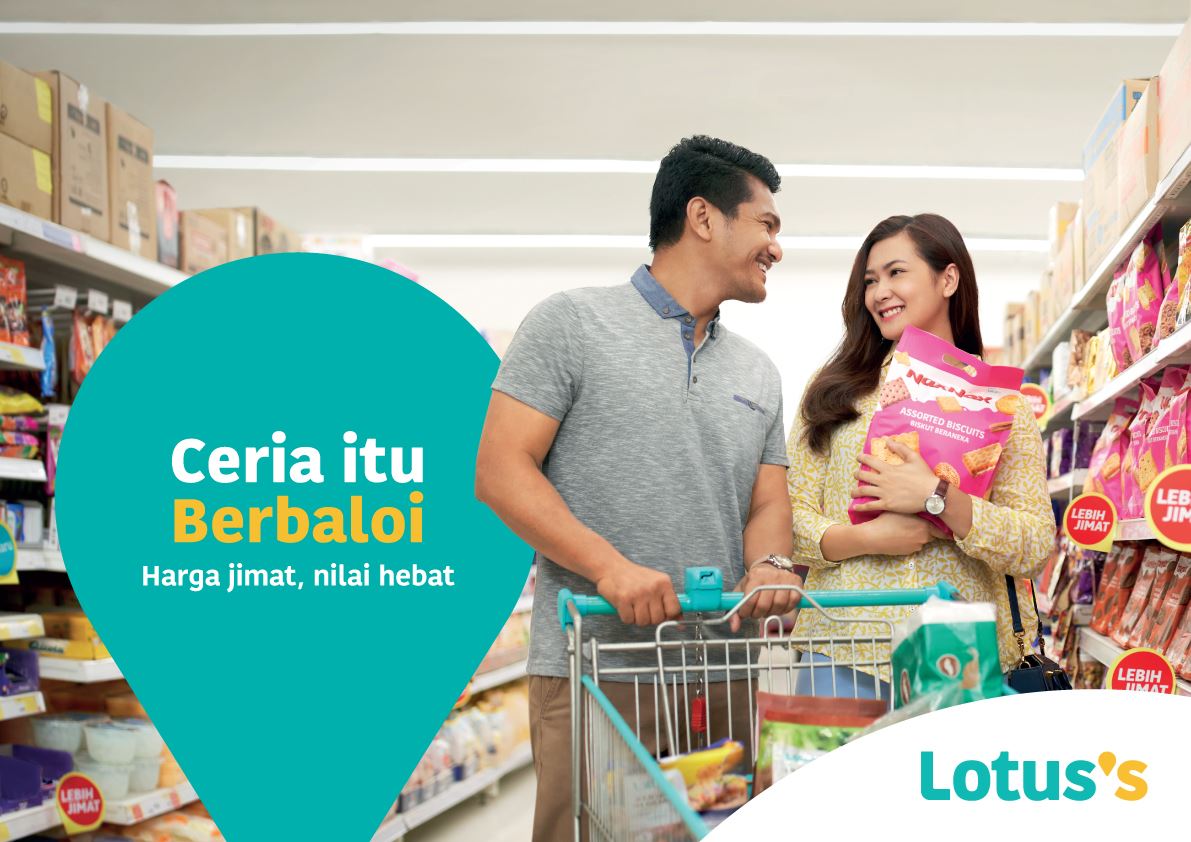 Ceria Itu Berbaloi Lotus’s Malaysia