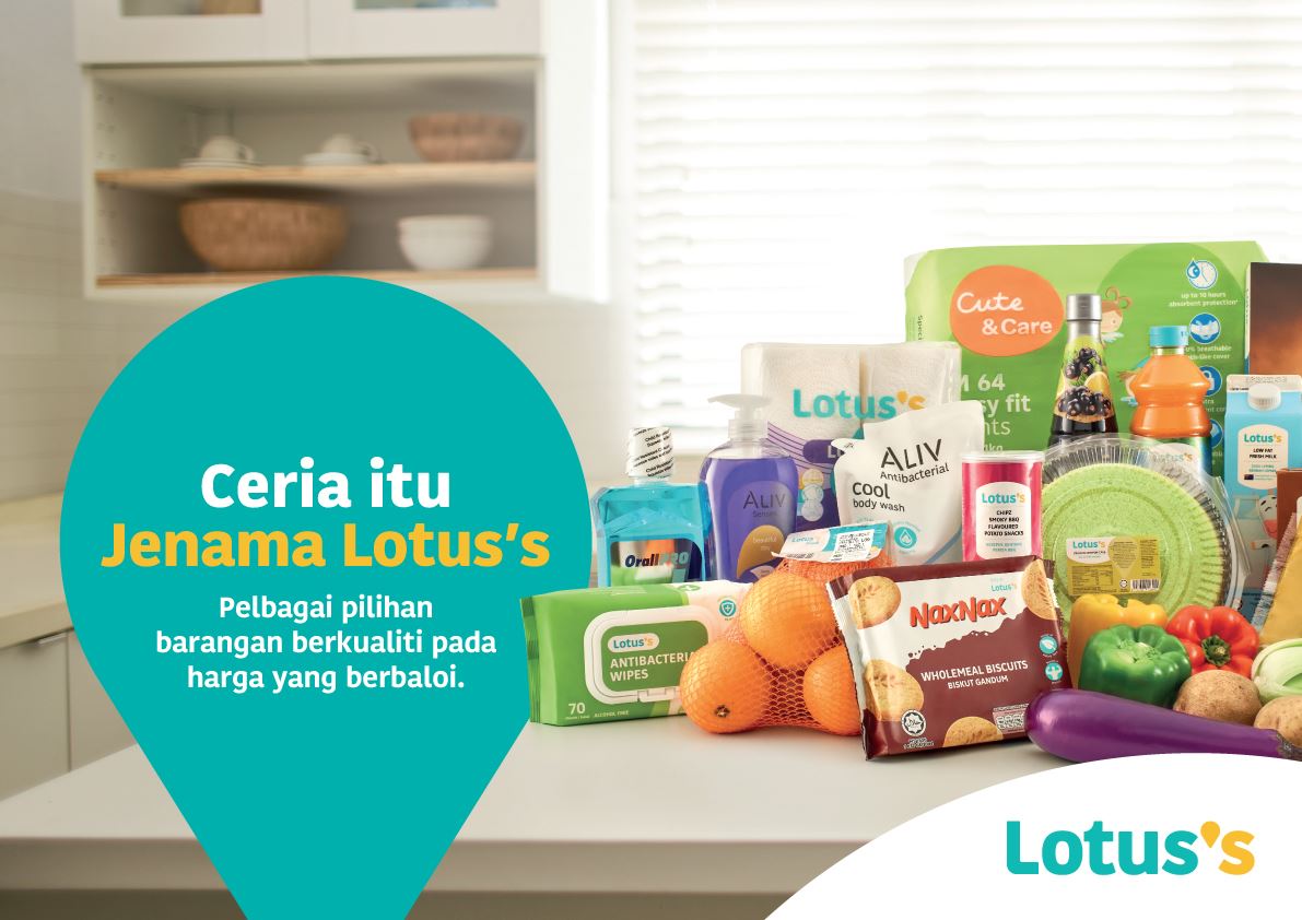 Ceria Itu Jenama Lotus’s Malaysia
