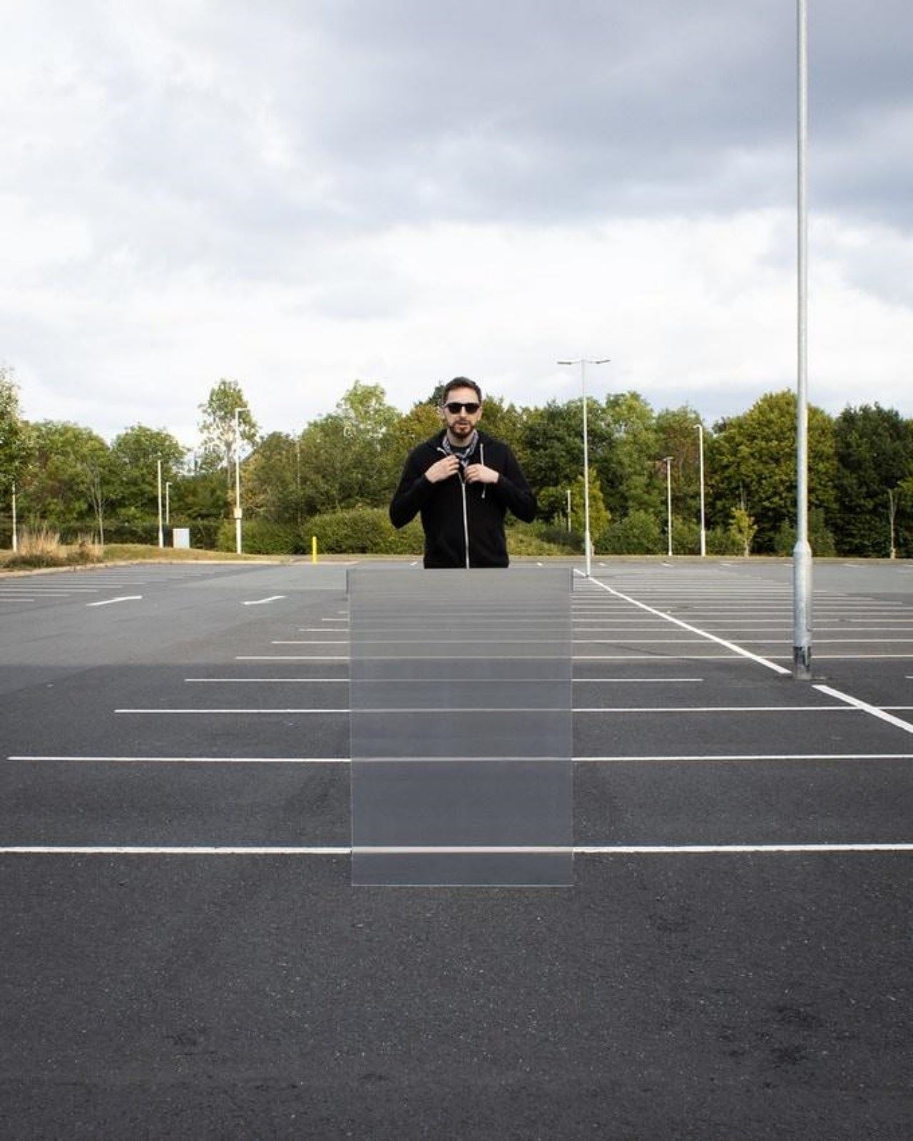 syarikat uk cipta pelindung tidak kelihatan sebenar macam dalam harry potter