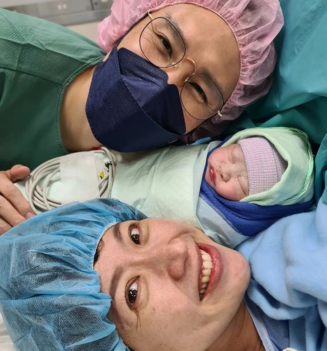 恭喜❗️萧慧敏平安诞下宝宝啦：小绵羊健康平安到来❤️