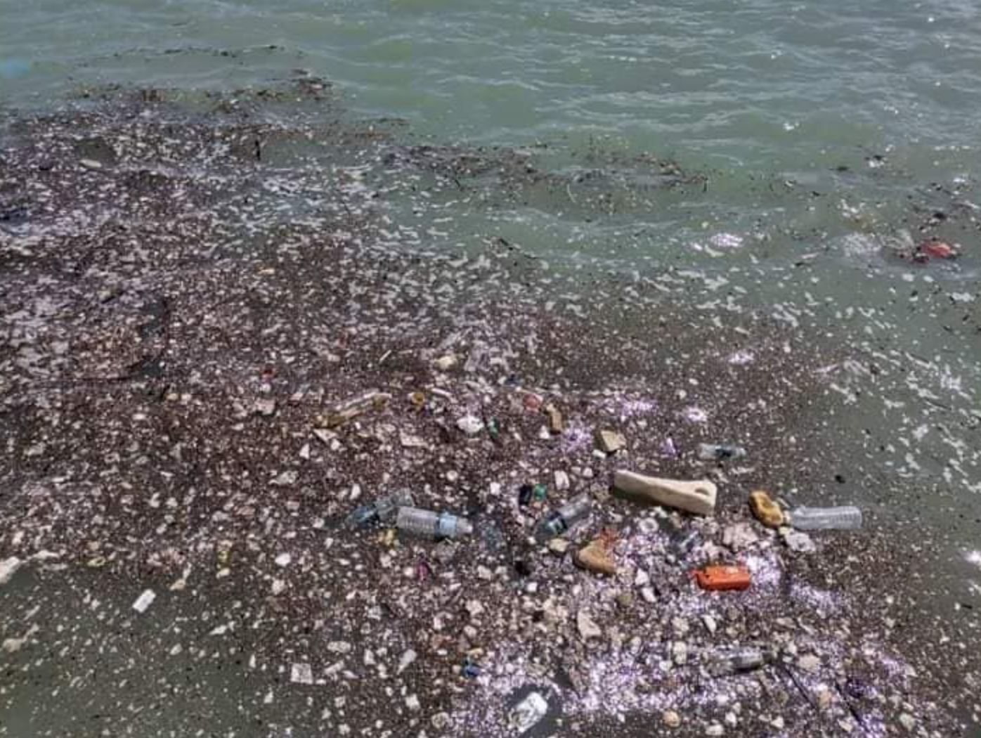 man in penang praised for cleaning up garbage-filled waterfront all by himself