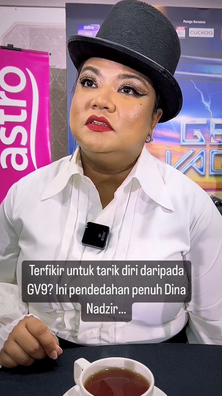 dina nadzir pernah terfikir tarik diri dari gv9 lepas pemergian abah