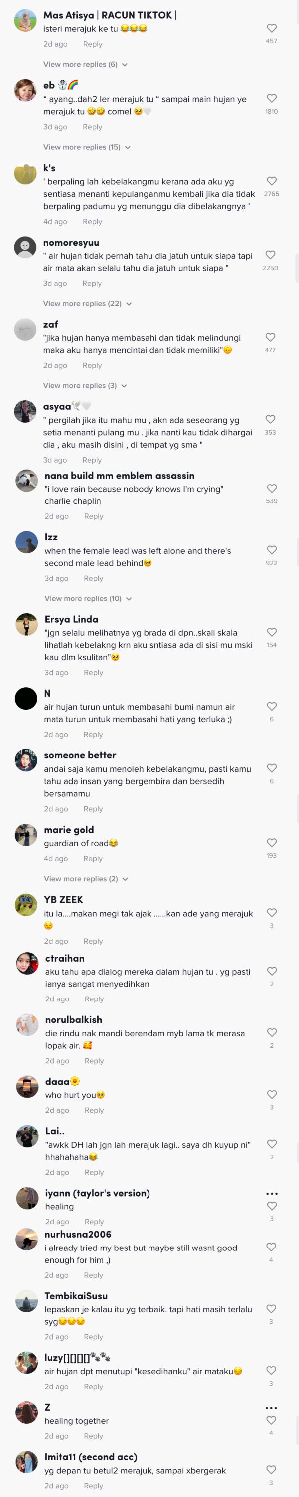 gelagat dua angsa tak gerak dalam hujan undang tanda tanya netizen