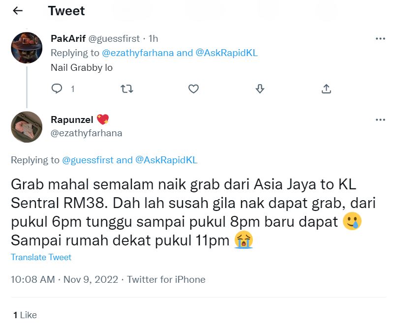 lrt tergendala lagi, ramai marah kena sidai