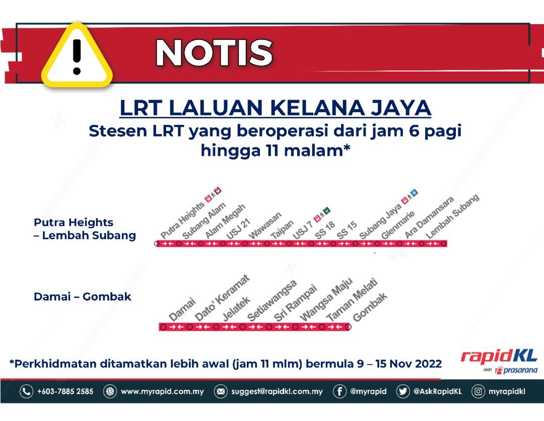 lrt tergendala lagi, ramai marah kena sidai