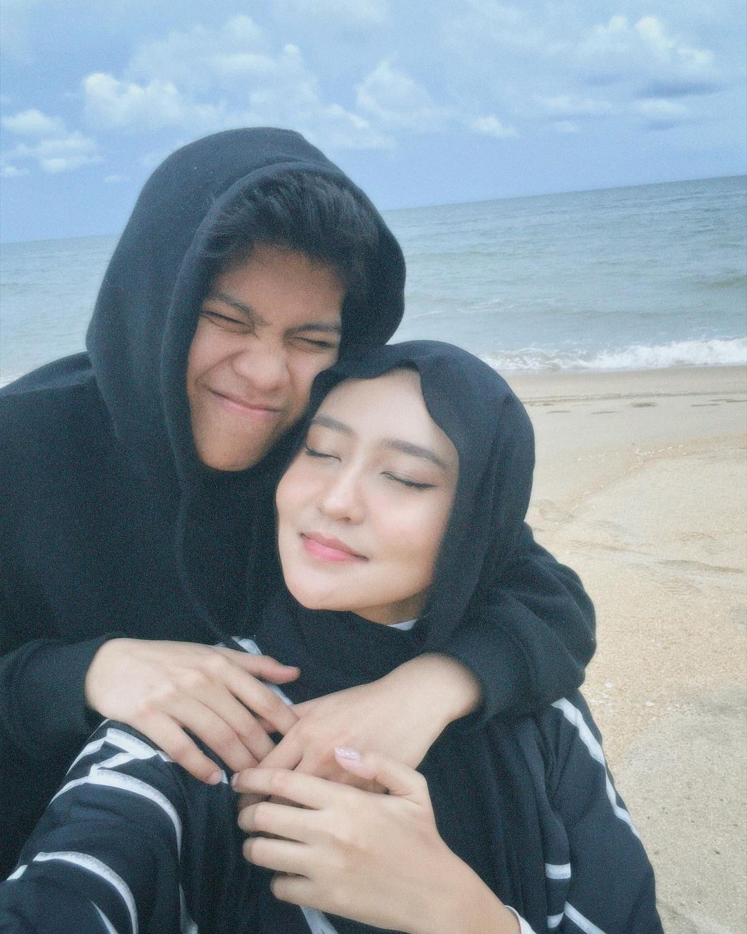 netizen nampak macam ‘baby bump’, ini jawapan isteri haqiem rusli