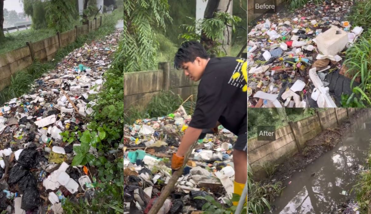 netizens praise young influencers for spreading awareness on river pollution through their river cleaning videos