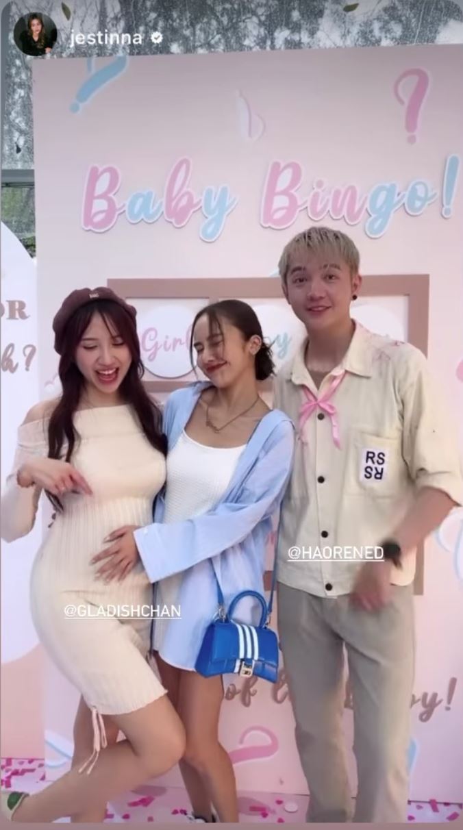 💍朱浩仁正式迎娶gladish❗️公开宝宝性别：是girl girl哦～👶