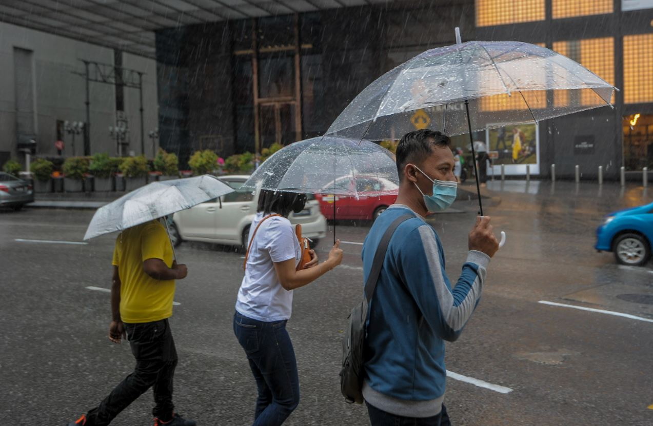  #ge15: metmalaysia said rain or thunderstorms might take place on polling day
