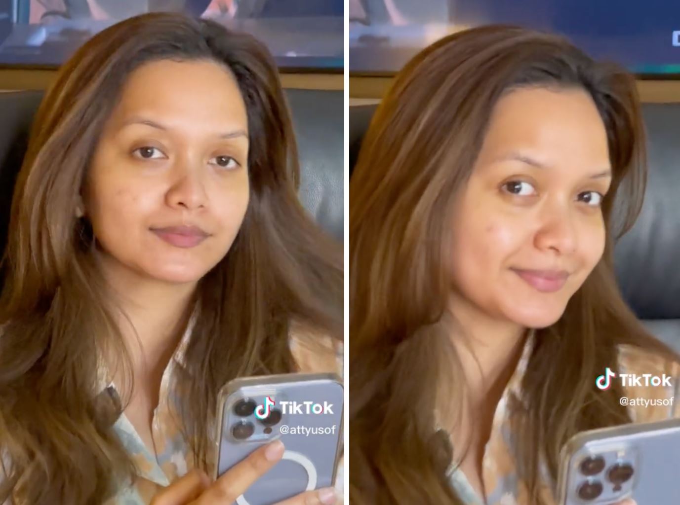 peminat terkejut lihat wajah azira shafinaz tanpa make-up