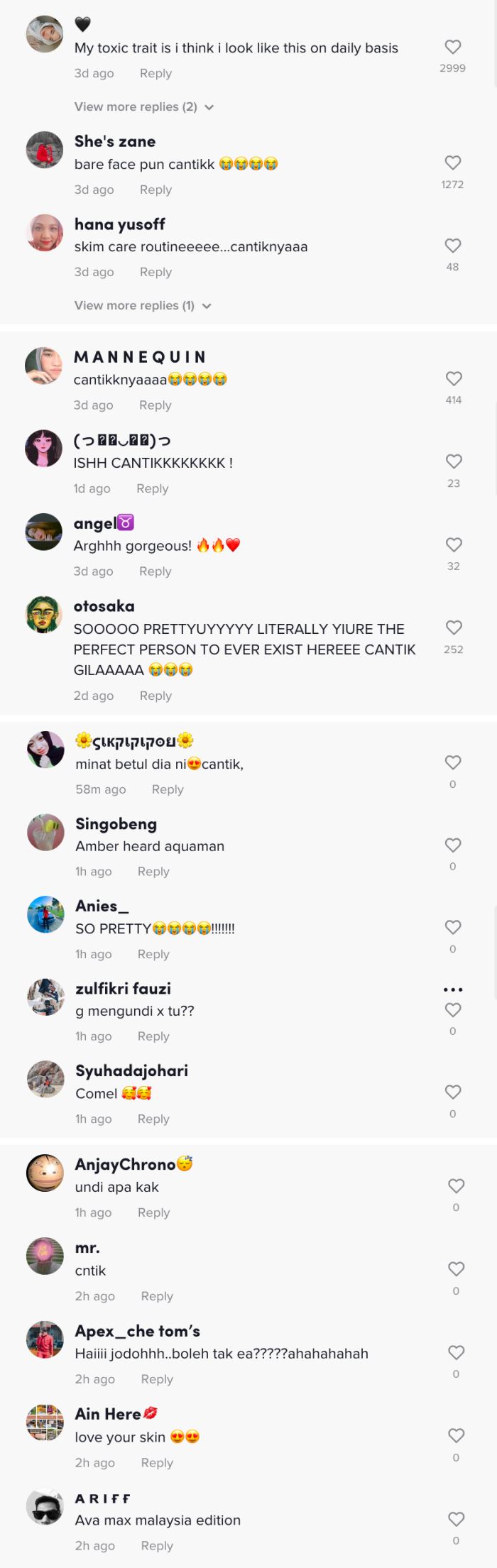 share video tanpa make up, ramai puji kulit amelia henderson cantik!