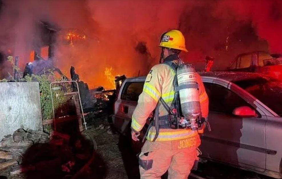 california man blames meteorite after house suddenly goes up in flames